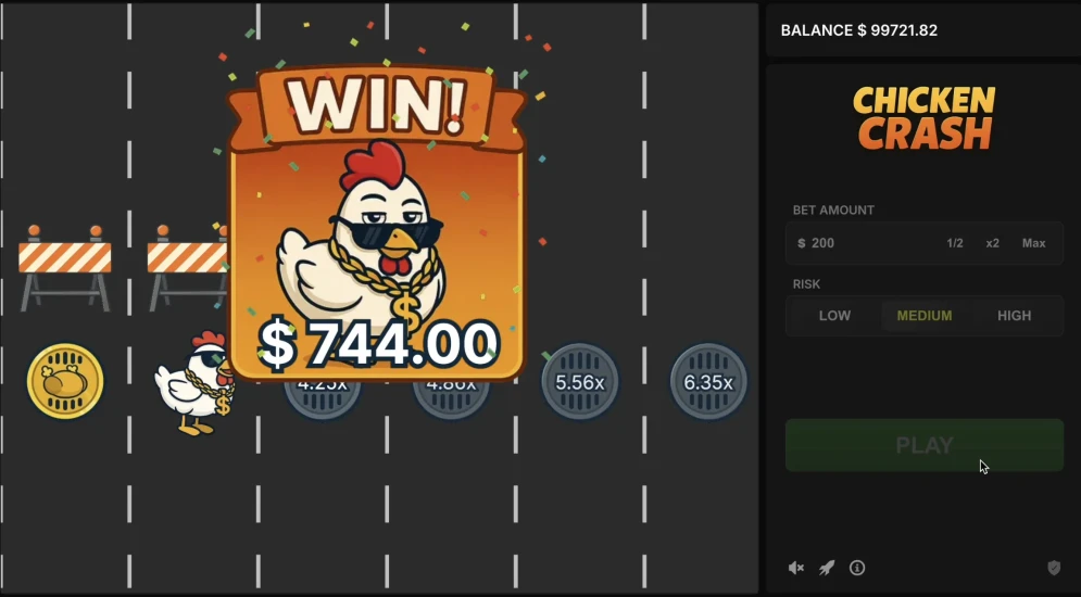 Chicken Crash